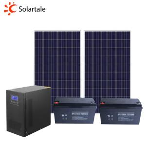 20KW Off sistema de energia solar de grade
