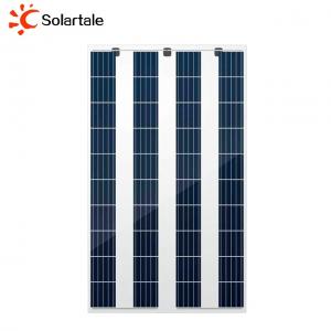 Painel solar de vidro duplo Poly 170-175W